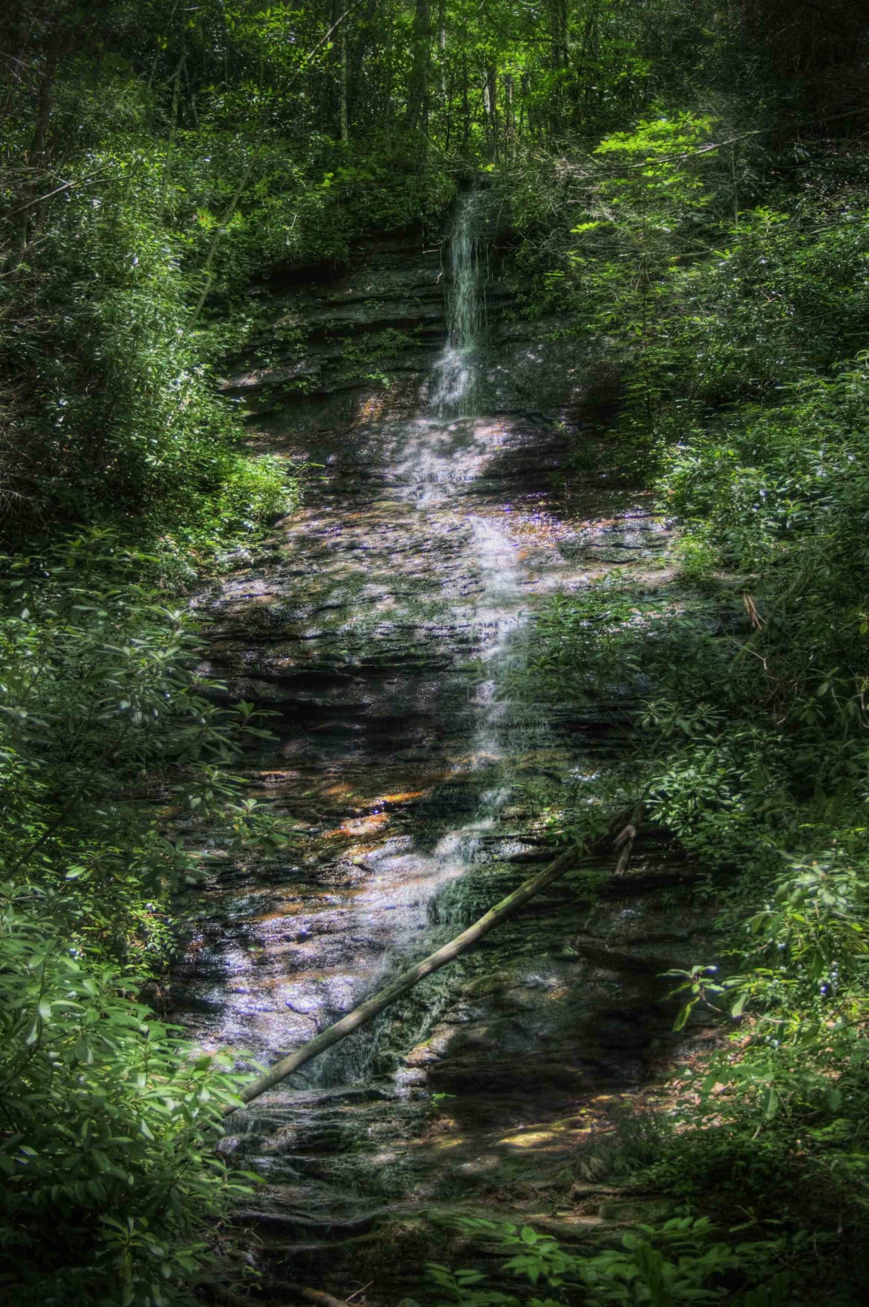 Waterfall Hike NC