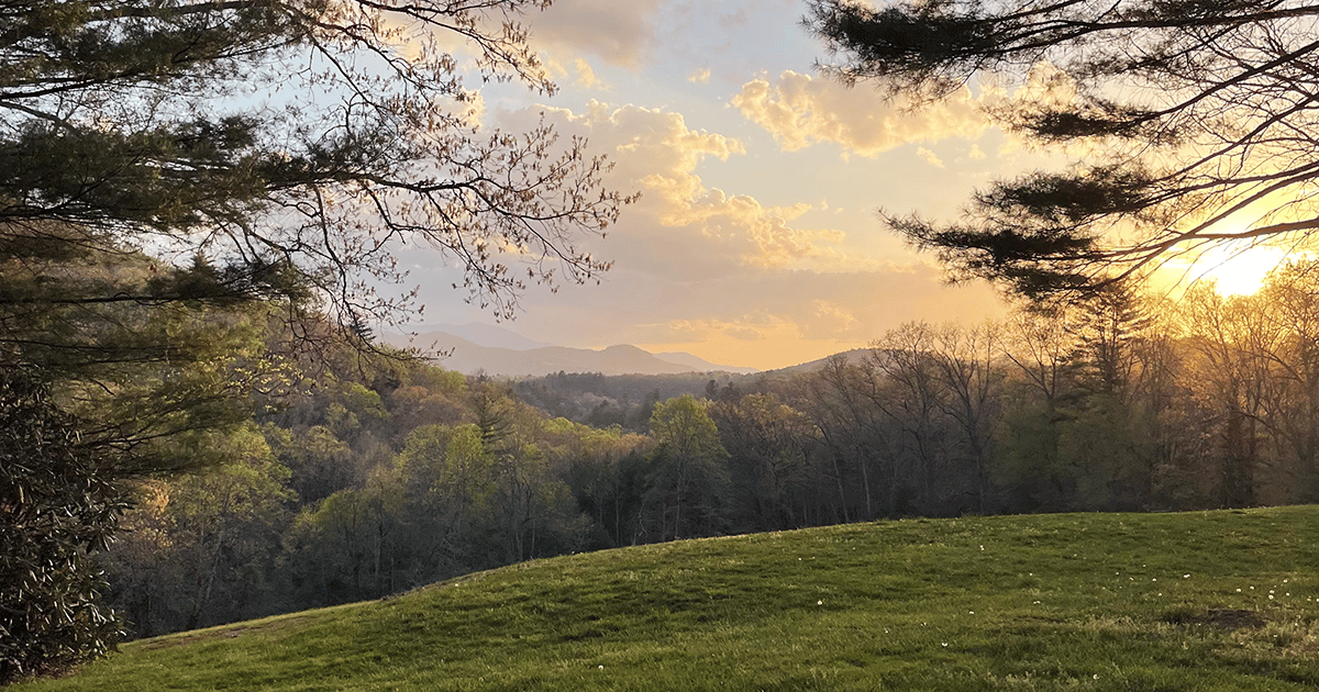 Sunset at Springmaid Mountain